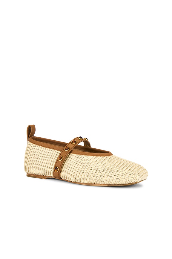 view 2 of 5 Cabochon Spire Mary Jane in Natural