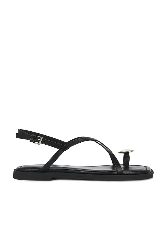 view 1 of 5 SANDALIA PLANA REMI in Black