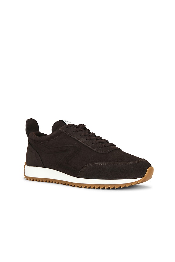 view 2 of 7 Retro Runner in Dark Chocolate Suede