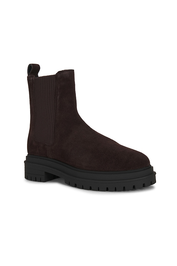 view 2 of 5 Bedford Chelsea Boot in Dark Chocolate Suede