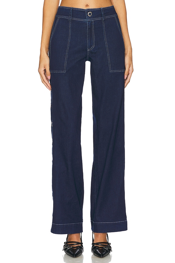 view 2 of 7 Natasa Pant in Denim