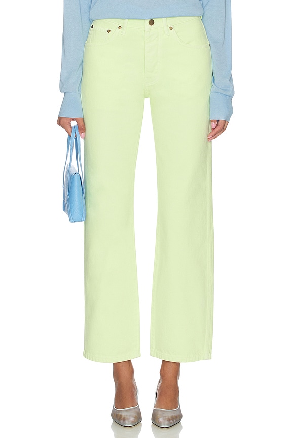 view 1 of 7 Straight Jean in Key Lime