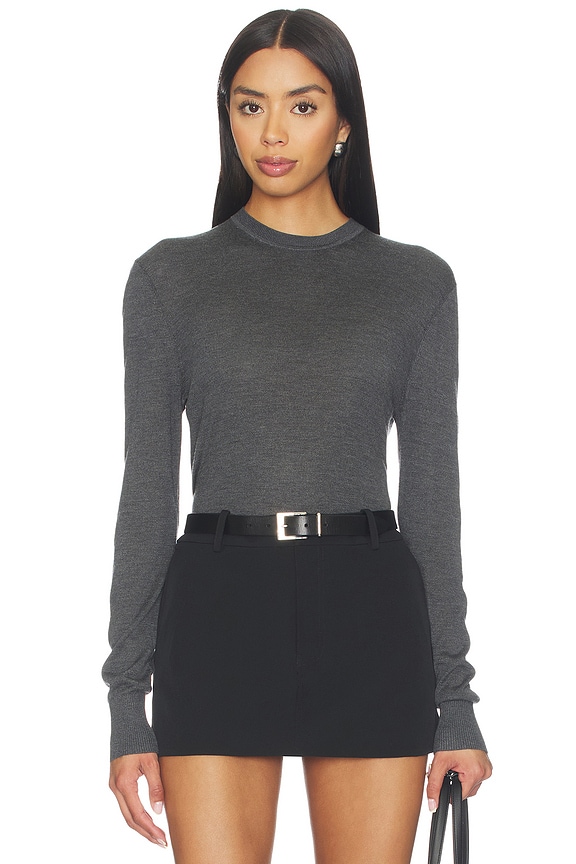 view 1 of 4 Crewneck Sweater in Graphite
