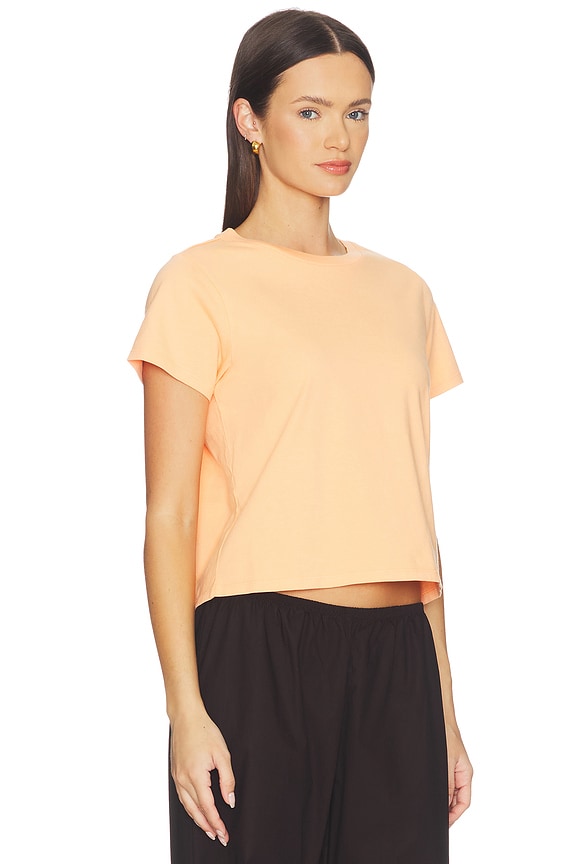 view 2 of 4 T-Shirt Cropped in Melon