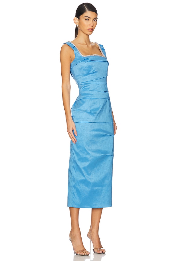 view 2 of 4 Onyx Dress in Marina Blue