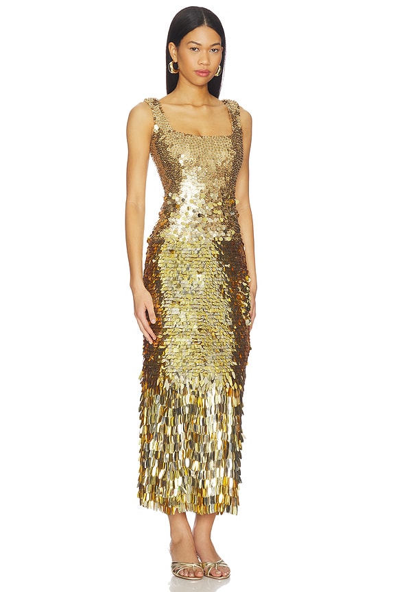 view 2 of 4 ROBE REMY in Gold