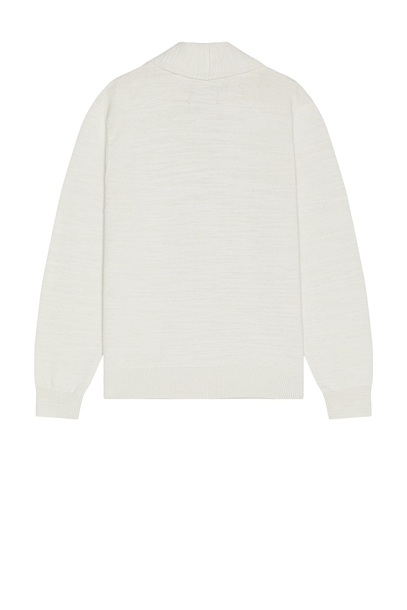 view 2 of 3 Cotton Slub Laurel Cardigan in Oyster