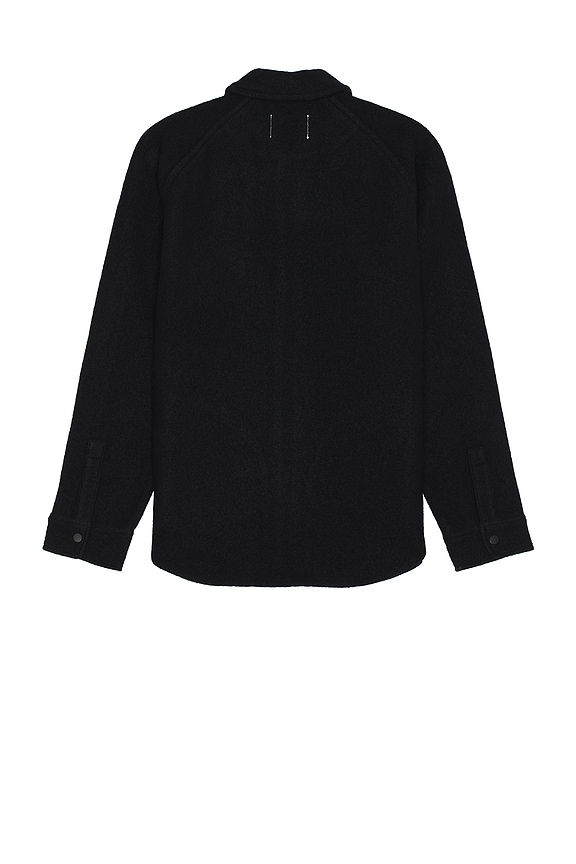 view 2 of 2 Wool Overshirt in Black