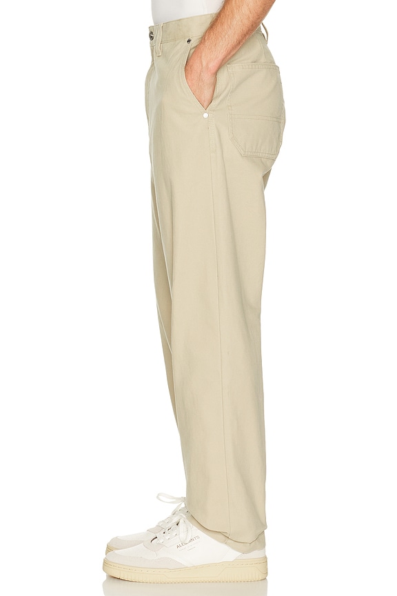 view 2 of 6 Cotton Canvas Grounds Standard Pant in Sand