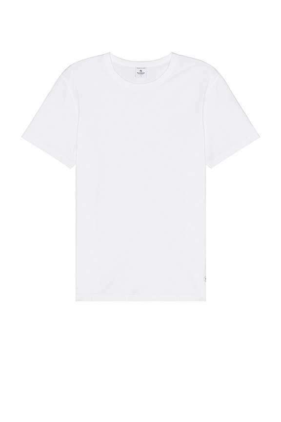 view 2 of 5 2-Pack Lightweight Jersey T-Shirt in White