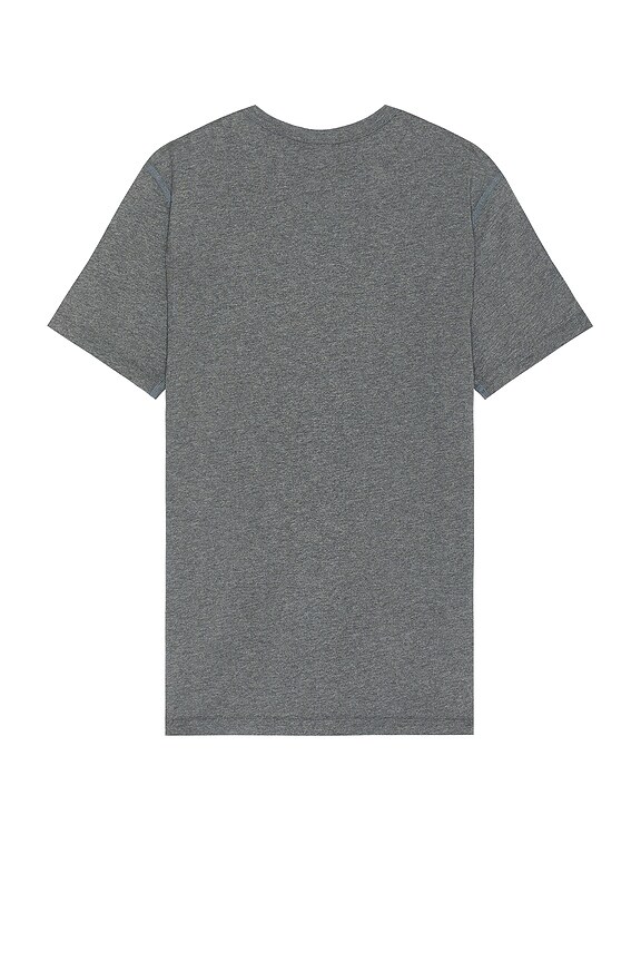 view 2 of 3 Lightweight Jersey T-shirt in Heather Carbon