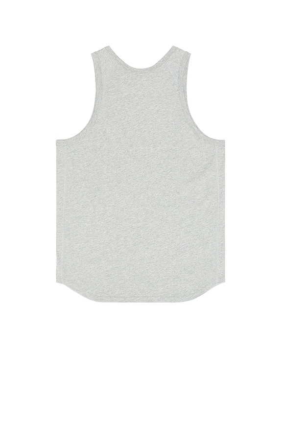 view 2 of 3 Lightweight Jersey Tank Top in Heather Grey