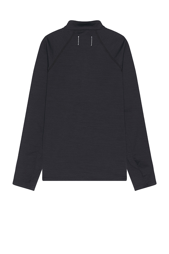 view 2 of 3 Solotex Mesh Trail Shirt in Heather Black