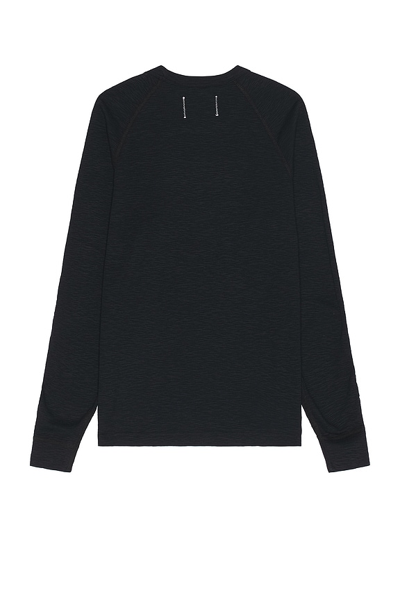 view 2 of 3 1x1 Slub Long Sleeve in Black
