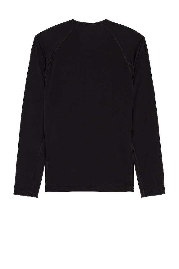 view 2 of 3 Long Sleeve Training Shirt in Black