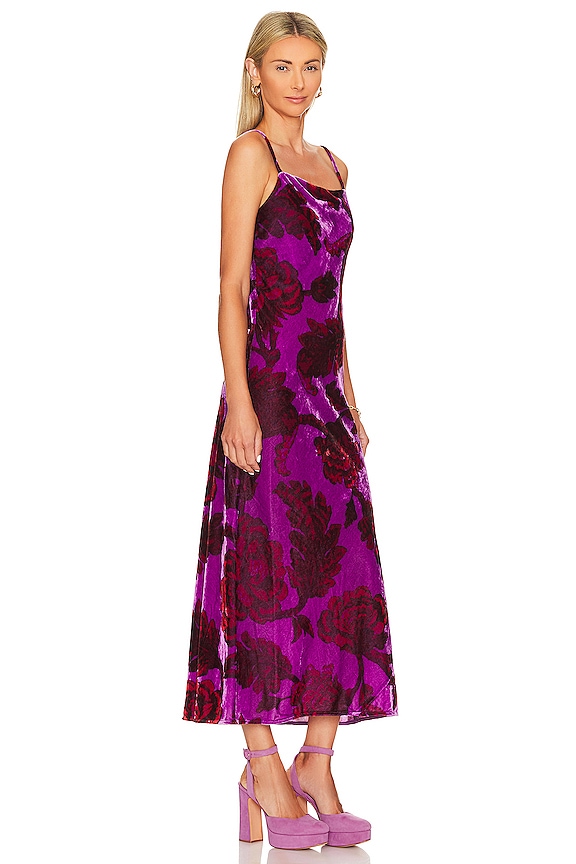 view 2 of 3 VESTIDO JEMIMA in Camellia Vine Crocus