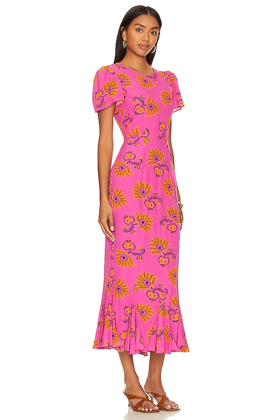 view 2 of 3 x REVOLVE Lulani Dress in Mulberry Toulon