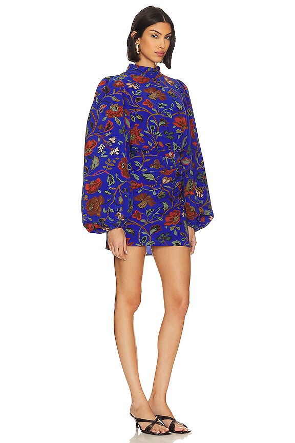 view 2 of 3 LUKE ミニドレス in Royal Vichy Rose Grande