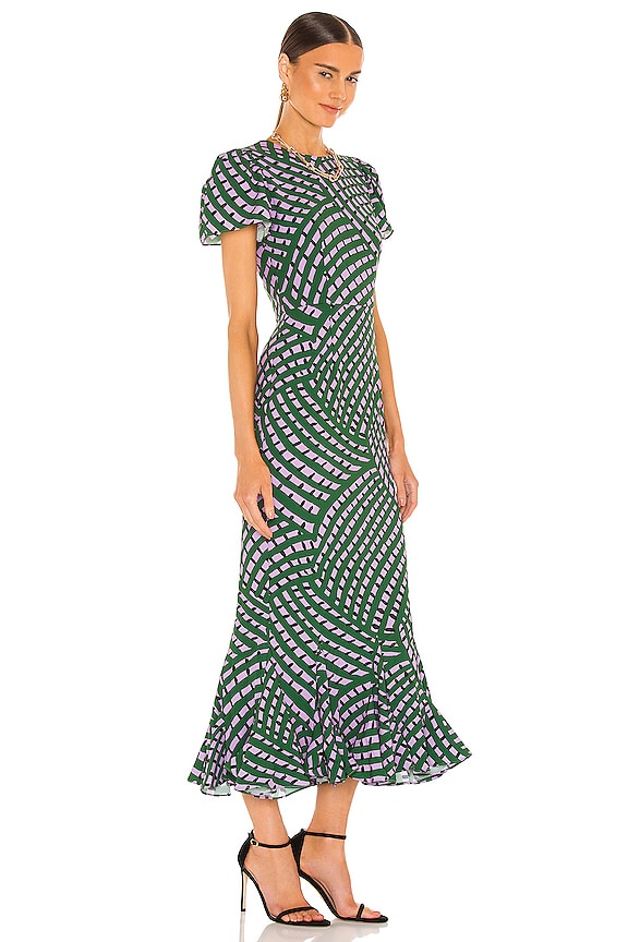 view 2 of 3 Lulani Dress in Woven Geo Purple