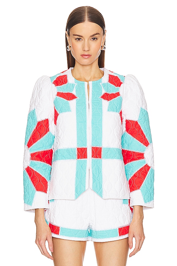 view 2 of 6 SABRINA ジャケット in Quilted Daisy