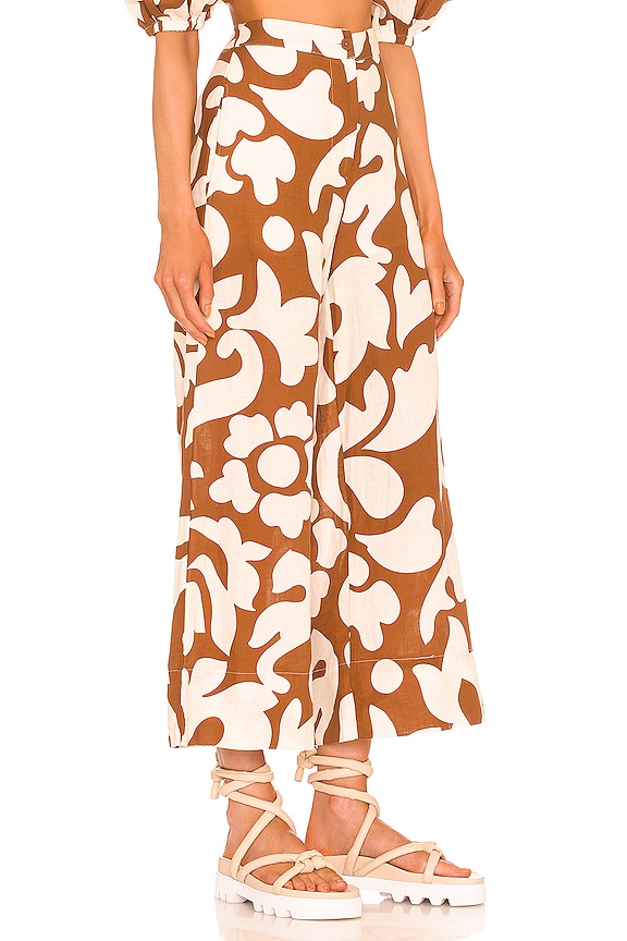 view 2 of 4 PENELOPE 팬츠 in Free Spirit Brown