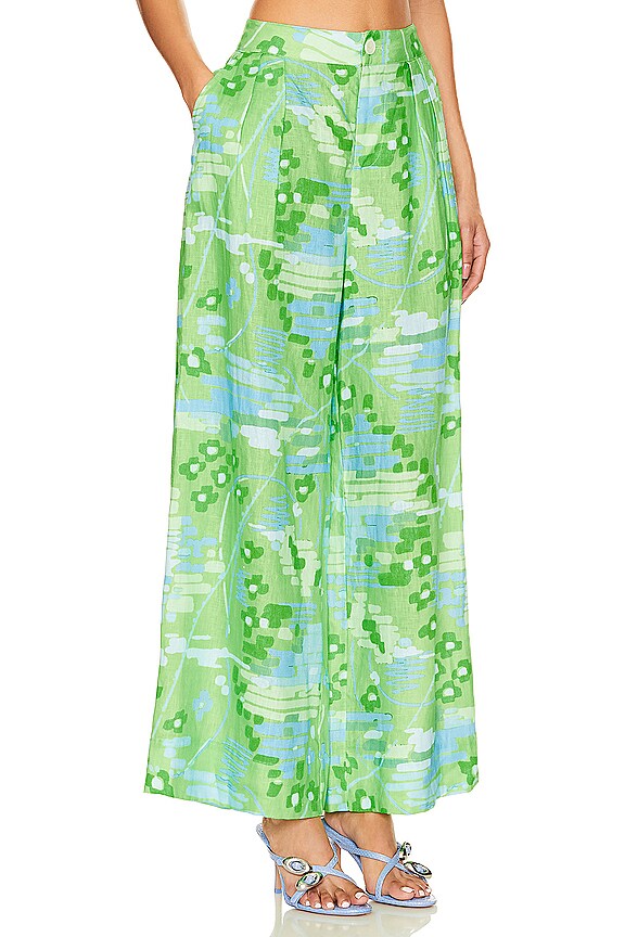 view 2 of 4 Campbell Pant in Electric Eden