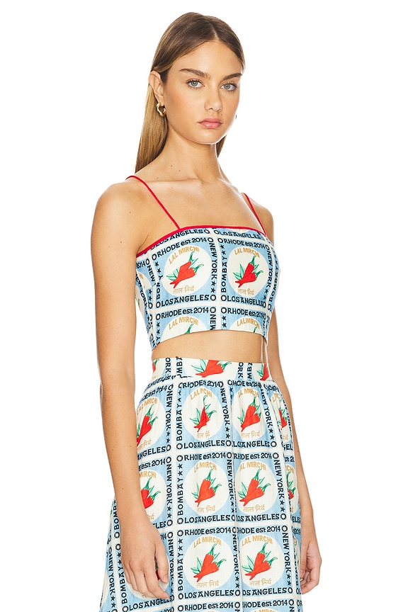 view 2 of 4 Dina Top in Lal Mirchi