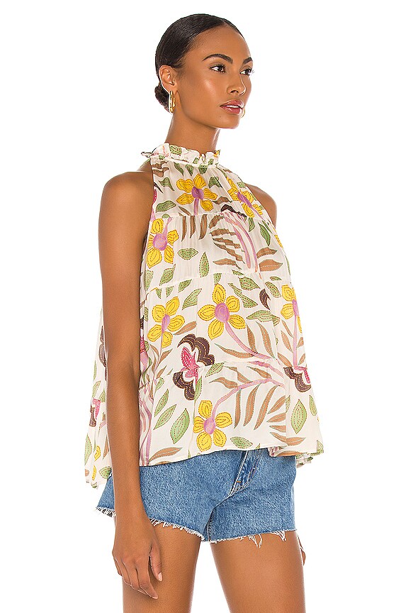 view 2 of 4 CAMISETA TIRANTES CARLOTTA in Thread Embroidery