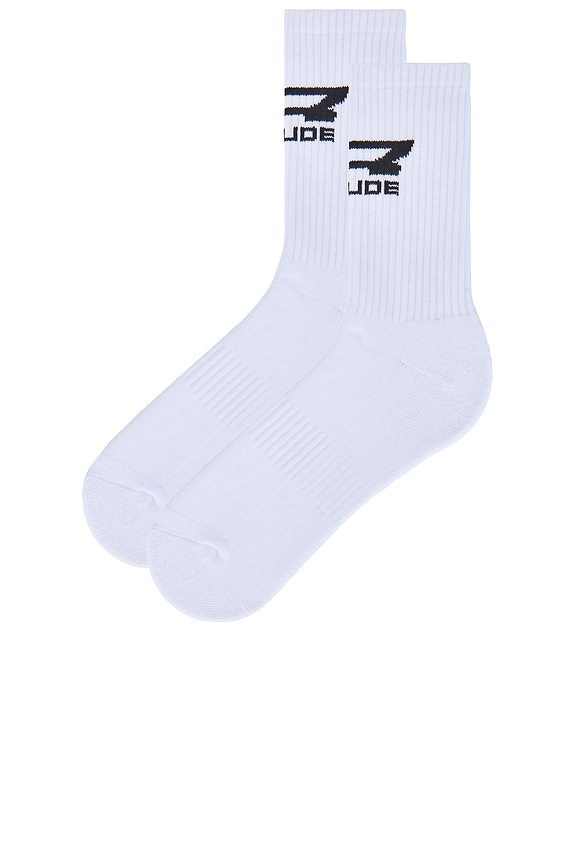 view 2 of 4 CALCETINES in White & Black