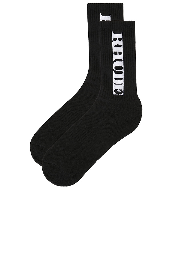 view 2 of 2 Dinero Sock in Black & White