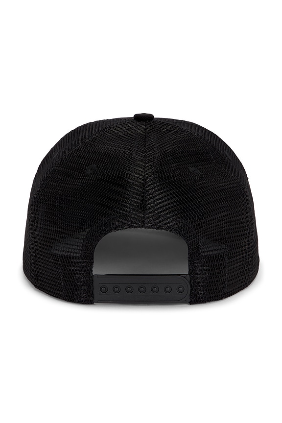 view 2 of 3 Montenegro Regatta Trucker Hat in Black, Navy, & Gold