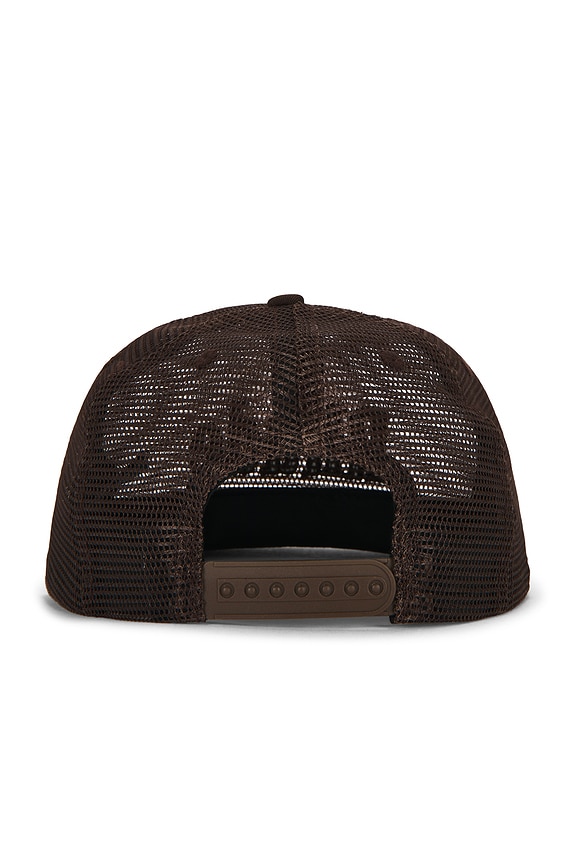 view 2 of 3 Logo Mesh Hat in Brown