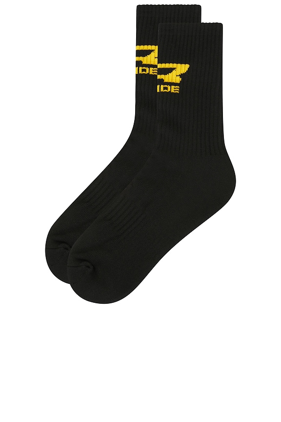 view 2 of 4 CHAUSSETTES in Black & Yellow