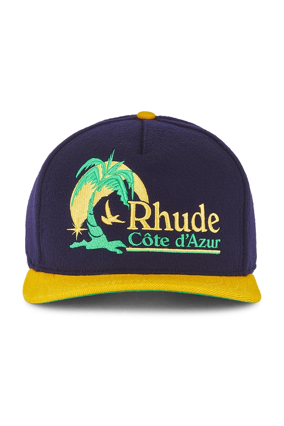 view 2 of 3 ハット in Navy & Yellow