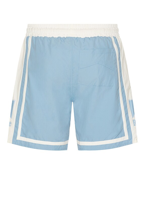 view 2 of 5 Moonlight Short in Powder Blue & Off White