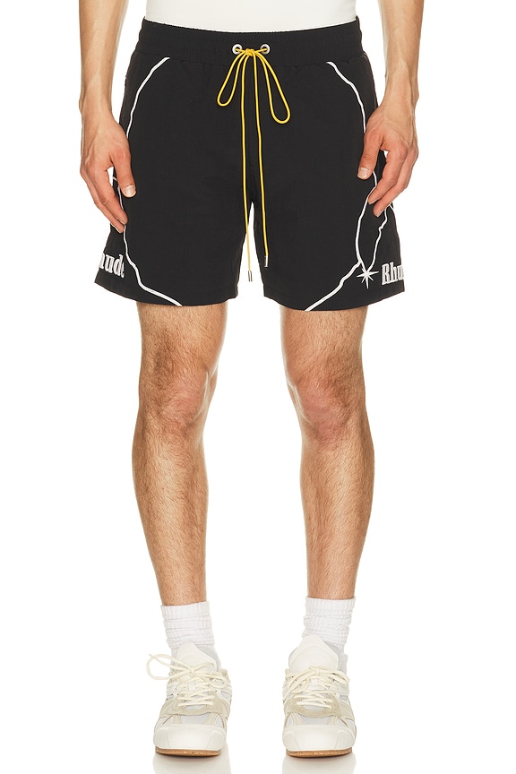 view 1 of 5 Moonlight Pista Shorts in Black & White