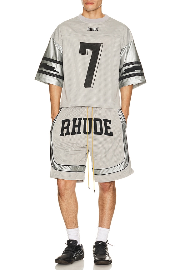 Rhude ショートパンツ - Grey & Silver | REVOLVE