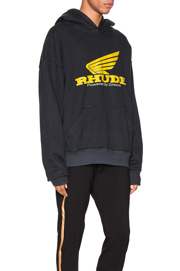 view 2 of 4 Yellow Rhonda Hoodie in Black