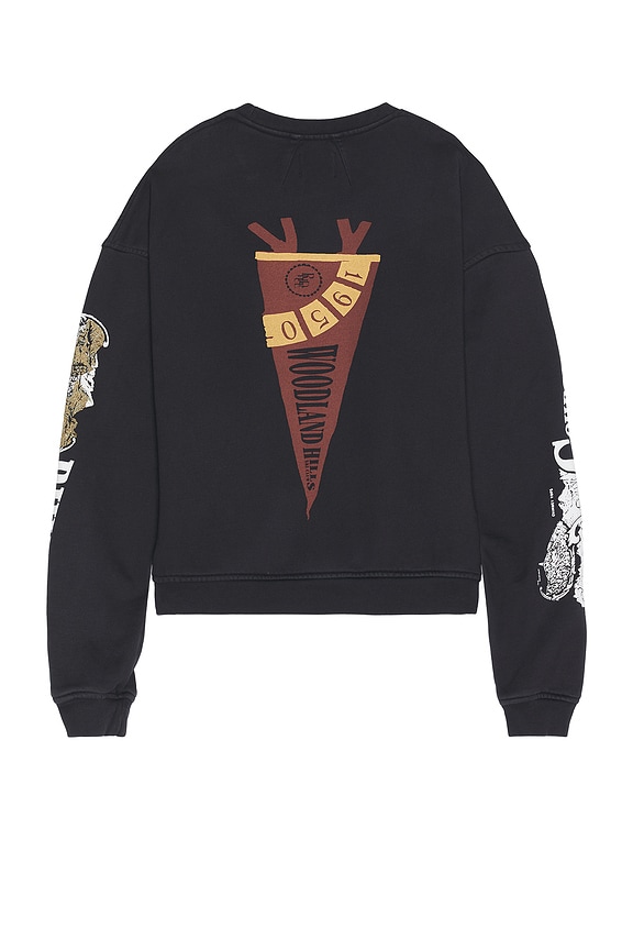 view 2 of 3 Pennant Flag Crewneck in Vintage Black