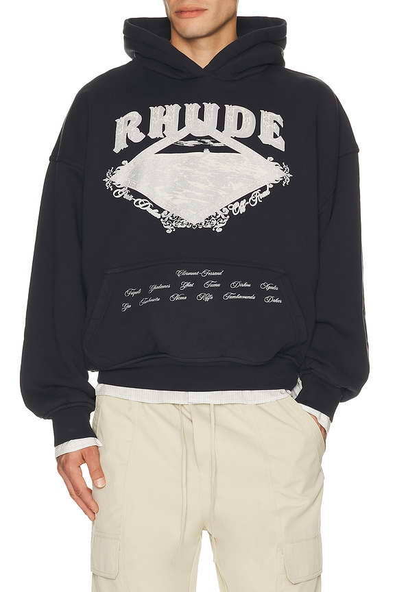view 1 of 4 SUDADERA in Vintage Black & Silver