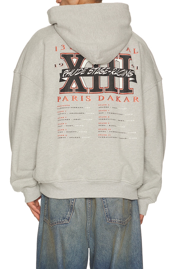 view 2 of 5 SUDADERA in Grey, Black, & Red