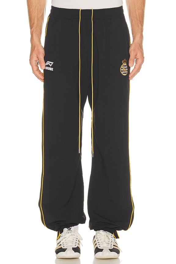 view 2 of 8 Lago Track Pant in Black & Yellow