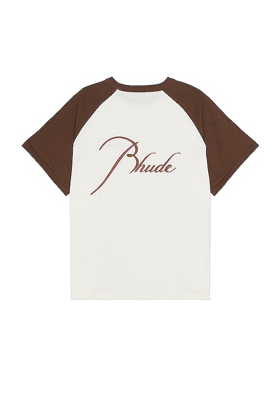 view 2 of 3 Raglan Tee in Brown