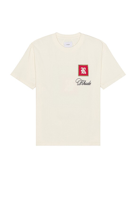 view 2 of 4 PORCELINE TEE in Vintage White