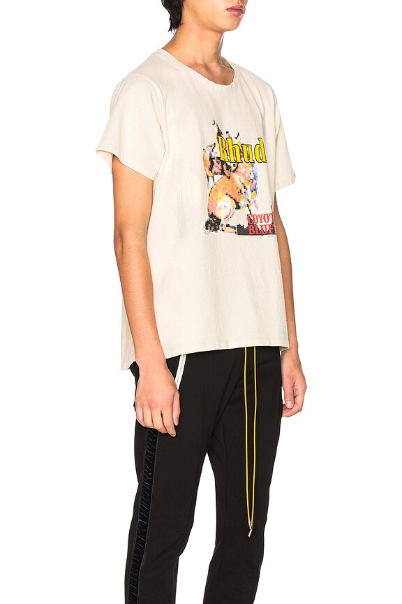 view 2 of 4 T-SHIRT COYOTE in White