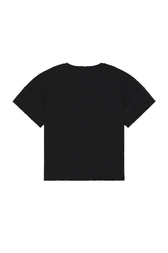 view 2 of 4 Reverse Tee in Black