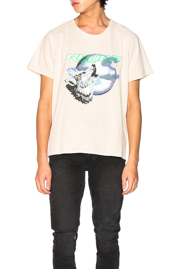 view 1 of 4 T-SHIRT WOLF in White