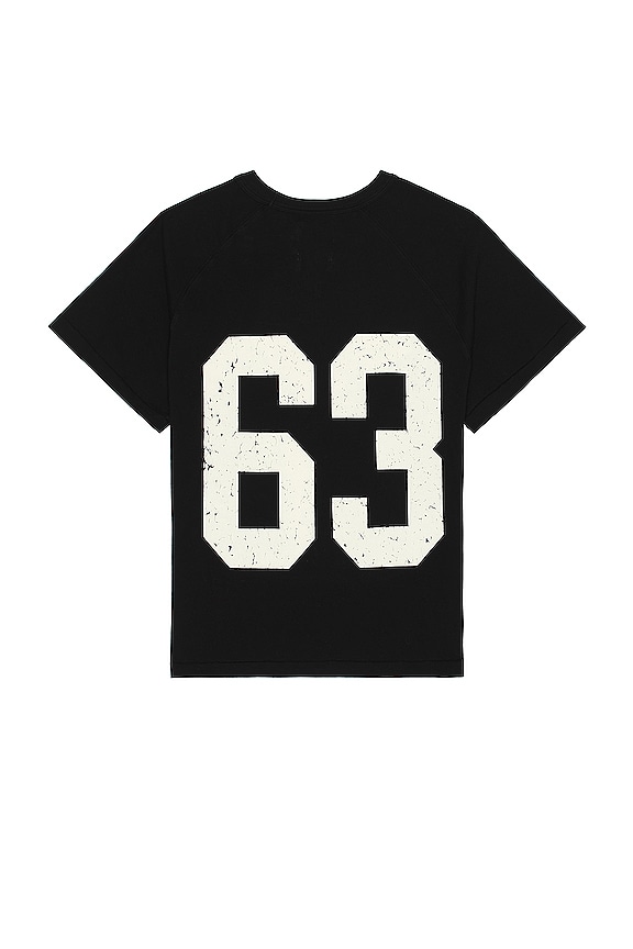 view 2 of 5 x Automobili Lamborghini 63 Raglan Tee in Vintage Black