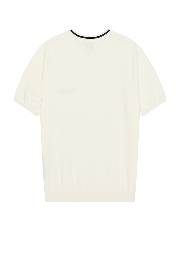 view 2 of 4 CAMISETA in Ivory & Black