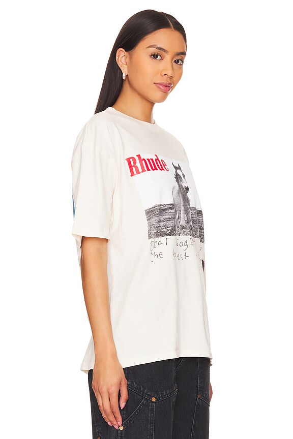 view 2 of 4 HORSE Tシャツ in White